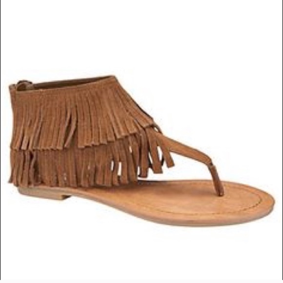 Steve Madden Shoes - Steve Madden Mezcal Sandal Fringe Bootie